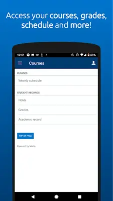 Ontario Tech Mobile android App screenshot 1