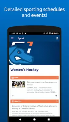 Ontario Tech Mobile android App screenshot 3